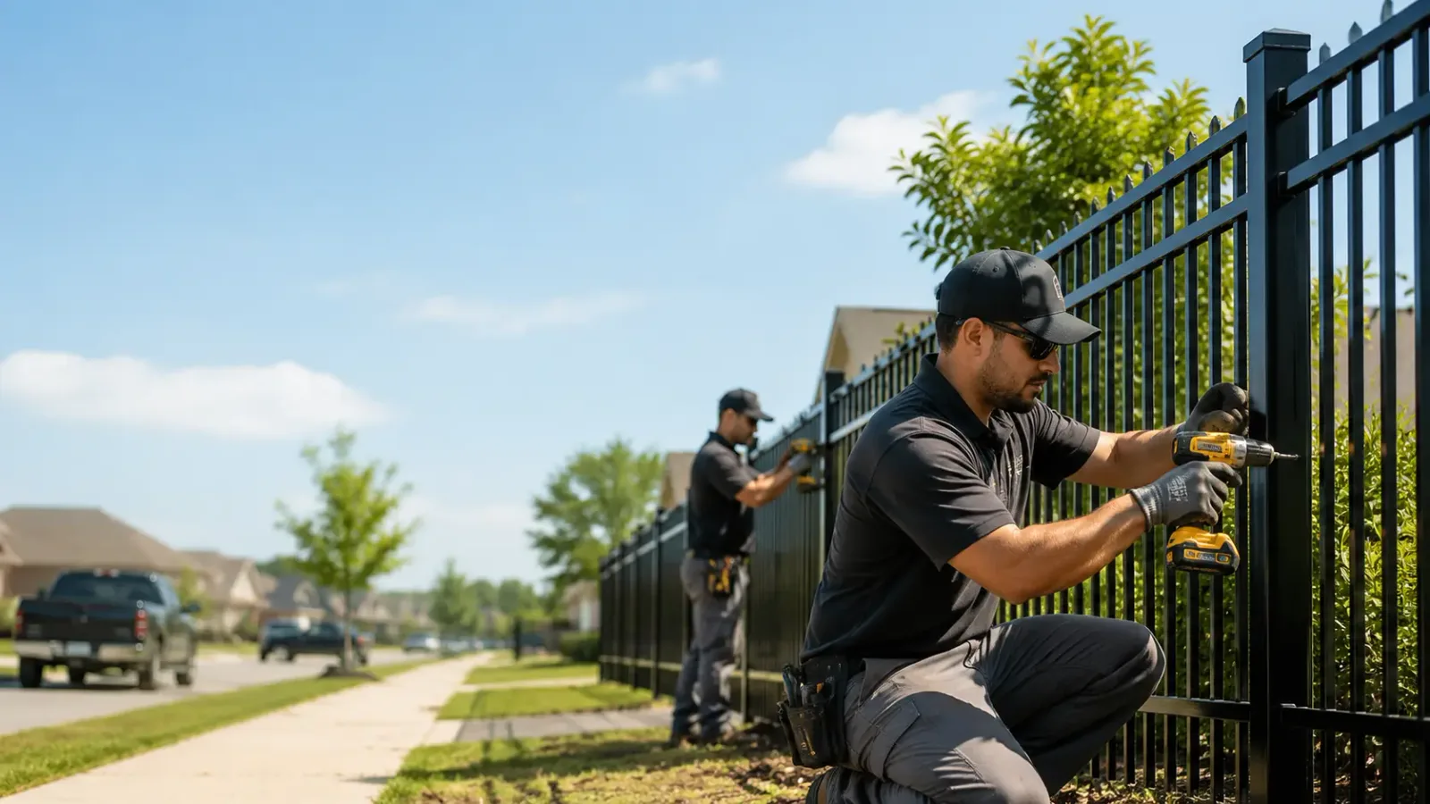 Metal Fence Installation in Saint Elmo, IL